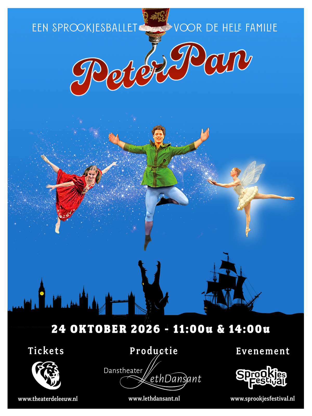 Danstheater LethDansant | Peter Pan | Sprookjesfestival 2026